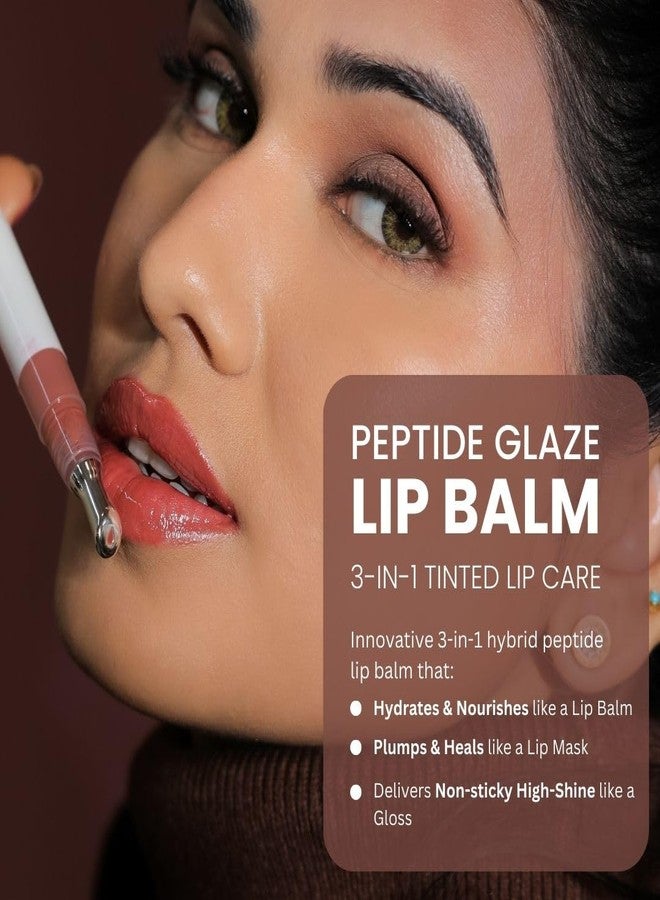LAMIOR Peptide Glaze Lip Balm - Strawberry Cake| 3-in-1 Formula for Glossy Shine, Healing, and Nourishment | Pillowy-Soft Lips | Nourishes Dry Skin | Real Reviews, Juicy Results! - Image 5